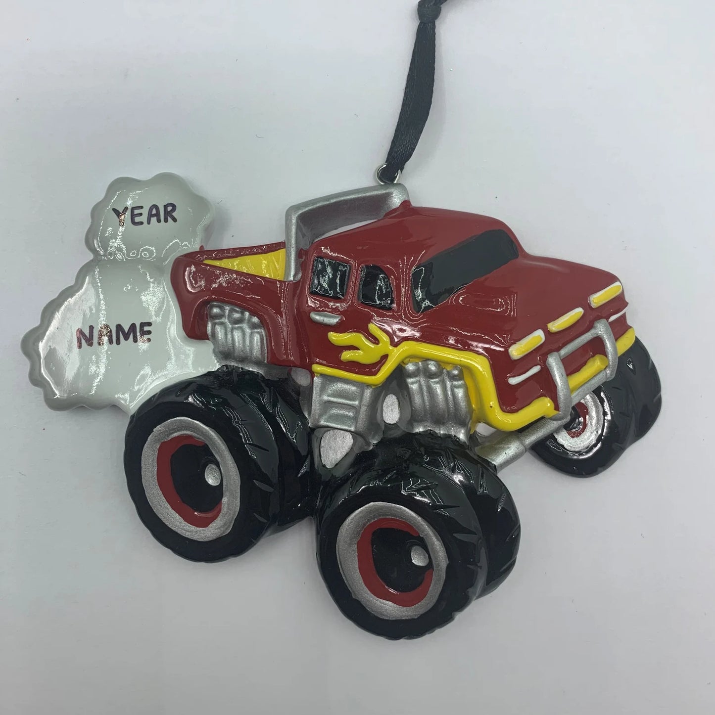 Red Monster Truck