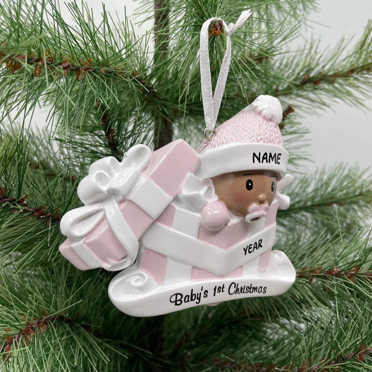 Personalized African American Baby Girl