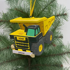 Yellow Truck Dump Truck Construction