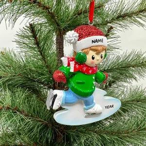 Ice Skater Ice Skater Ornament Girl