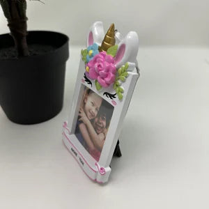 Personalized Unicorn Picture Frame Ornament