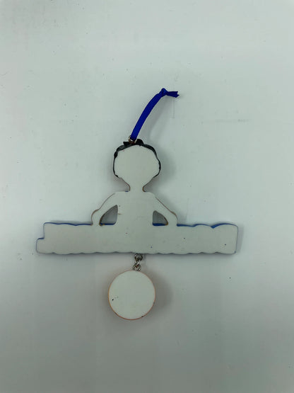 African American Basketball Boy Ornament