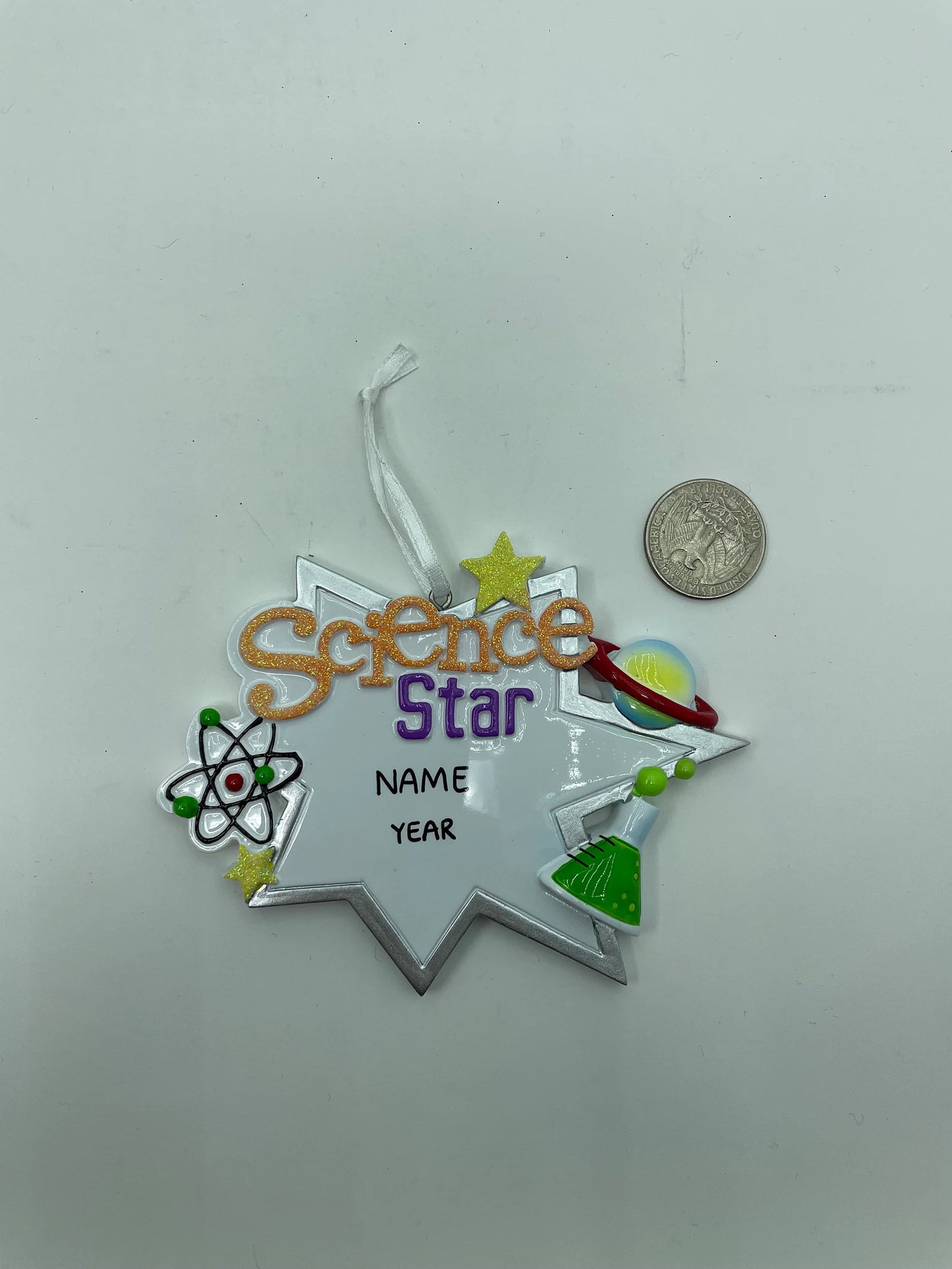 Science Star Ornament School Kid