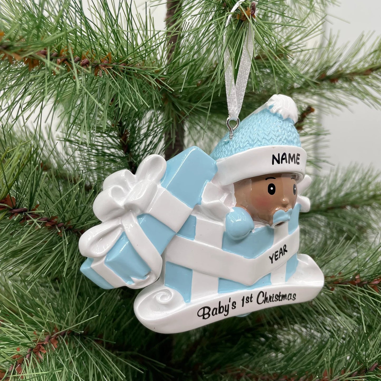 Personalized African American Baby Boy