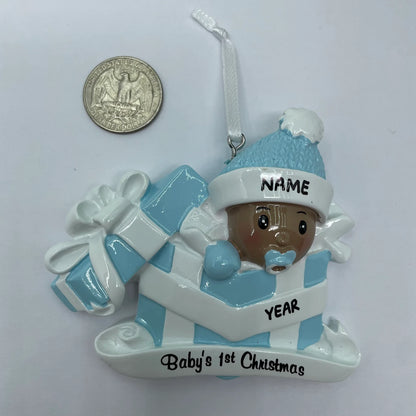 Personalized African American Baby Girl