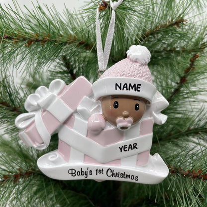 Personalized African American Baby Boy