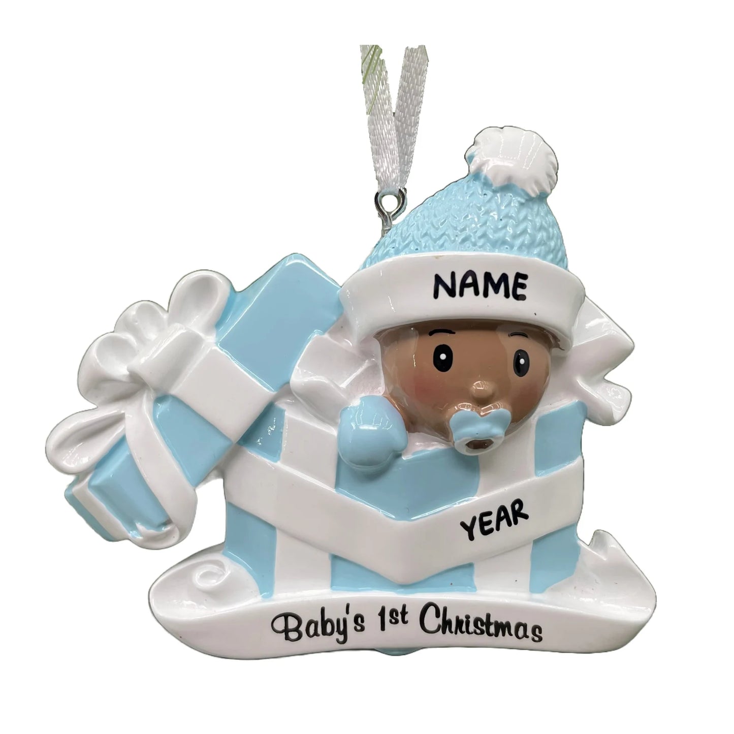 Personalized African American Baby Boy