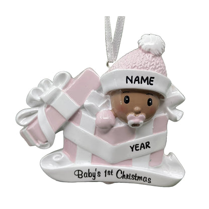 Personalized African American Baby Girl