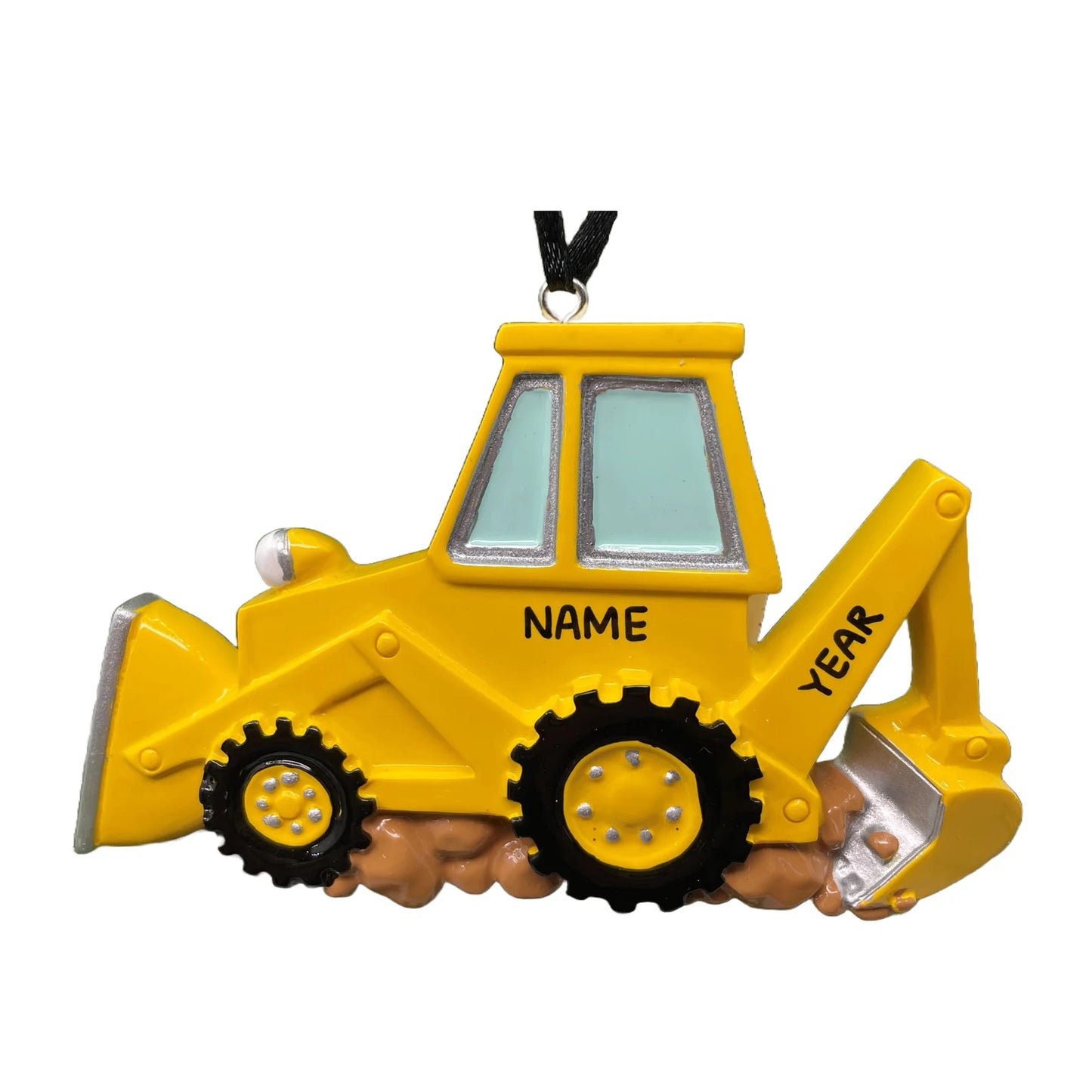 Excavator Ornament Backhoe