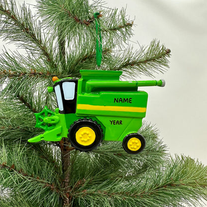 Farmers Ornament Combine Harvester