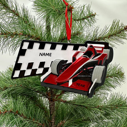 Race Car Ornament