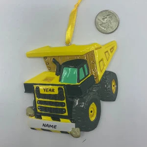 Yellow Truck Dump Truck Construction
