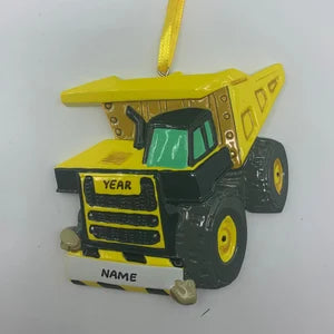 Yellow Truck Dump Truck Construction