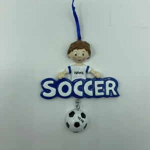 Soccer Ornament Sports