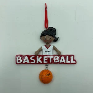 African American Basketball Girl