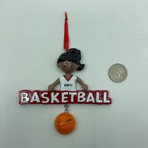 African American Basketball Girl