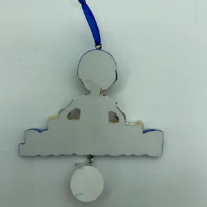 African American Baseball Boy Ornament Sports