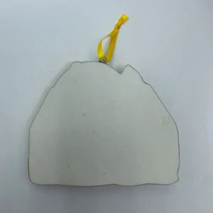 Excavator Ornament Backhoe Personalized Yellow Christmas Ornament Perfect Gift for Kids Custom Christmas Family Ornaments - Kid Ornaments