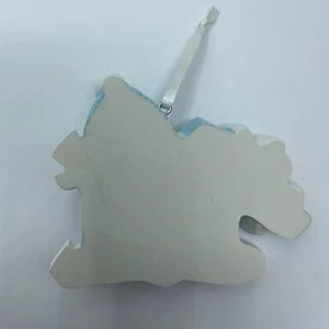 Personalized Baby Boy in Present Ornament Baby's