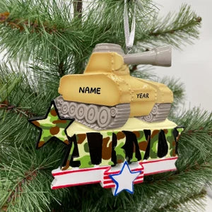 Military Tank Ornament