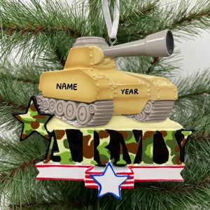 Military Tank Ornament