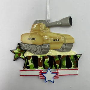 Military Tank Ornament