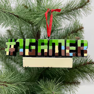 Gamer Ornament Personalized Christmas Ornament