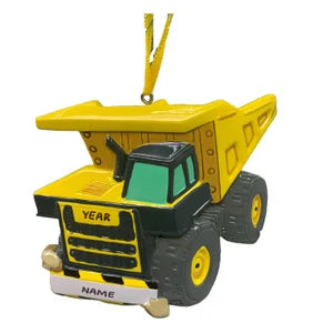 Yellow Truck Dump Truck Construction
