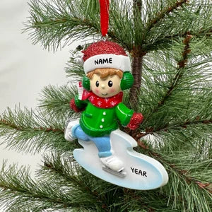 Ice Skater Ice Skater Ornament Girl