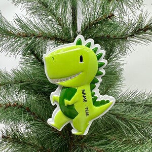 Cutesy Green Dinosaur Dino Trex
