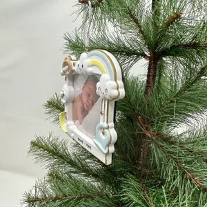 Personalized Baby's First Christmas Picture Frame Christmas