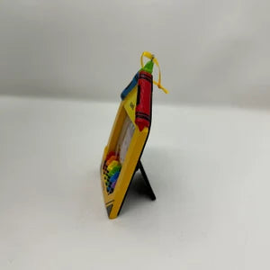 Crayon Picture Frame Christmas