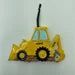 Excavator Ornament Backhoe Personalized Christmas Ornament Perfect Gift for Kids Custom Christmas Family Ornaments - Kid Ornaments