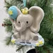 Baby Boy Ornament Baby Elephant Personalized Christmas Ornament Perfect Gift for Kids Custom Christmas Family Ornament - Kid Ornaments
