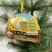 Cement Truck Personalized Christmas Ornament