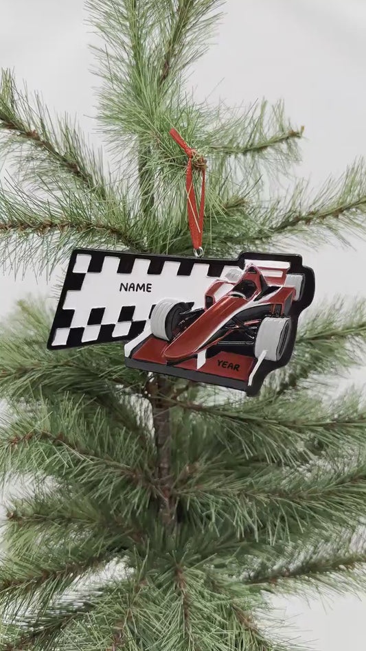 Race Car Ornament