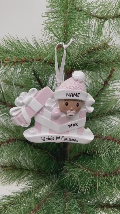 Personalized African American Baby Girl