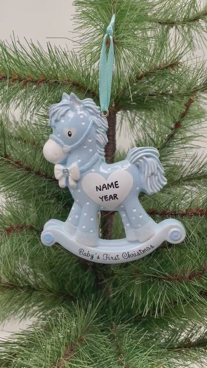 Baby Boy Rocking Horse