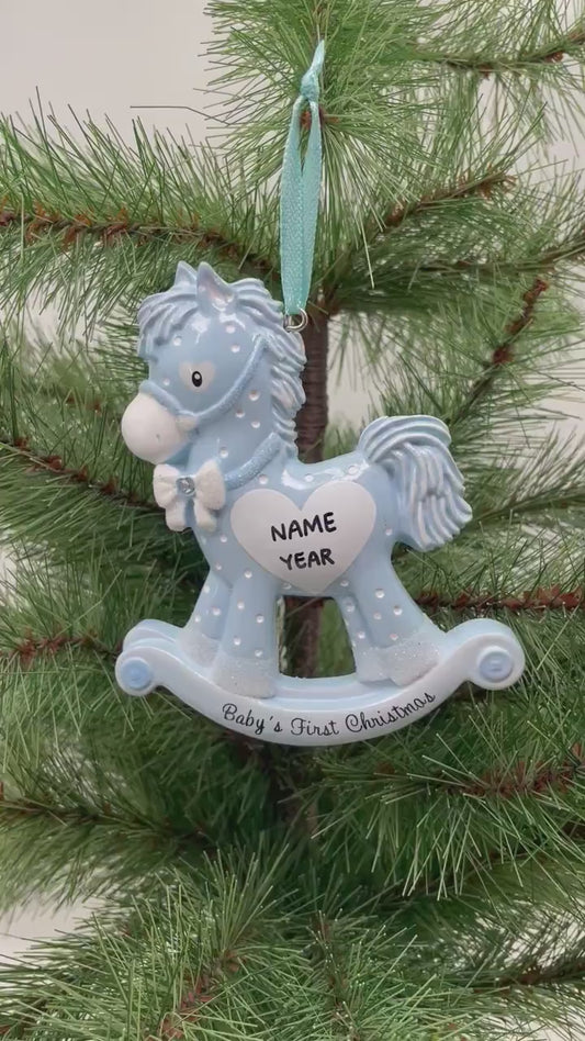 Baby Boy Rocking Horse